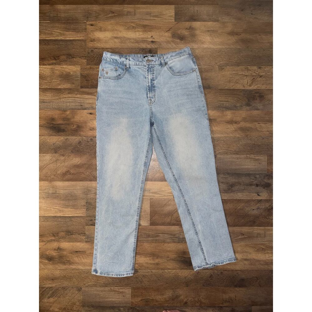 FRYE women’s high rise straight blue jeans - Picture 10 of 16